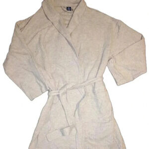 Cotton robe L-XL NWOT GREY​